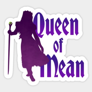 The Queen of Mean Sticker